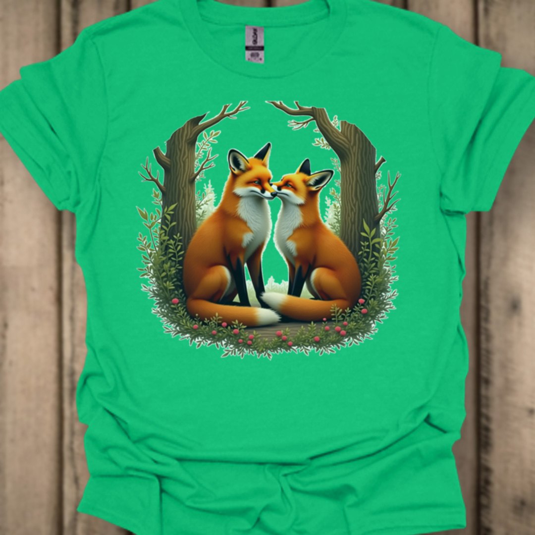 Vossenliefde trendy T-shirt