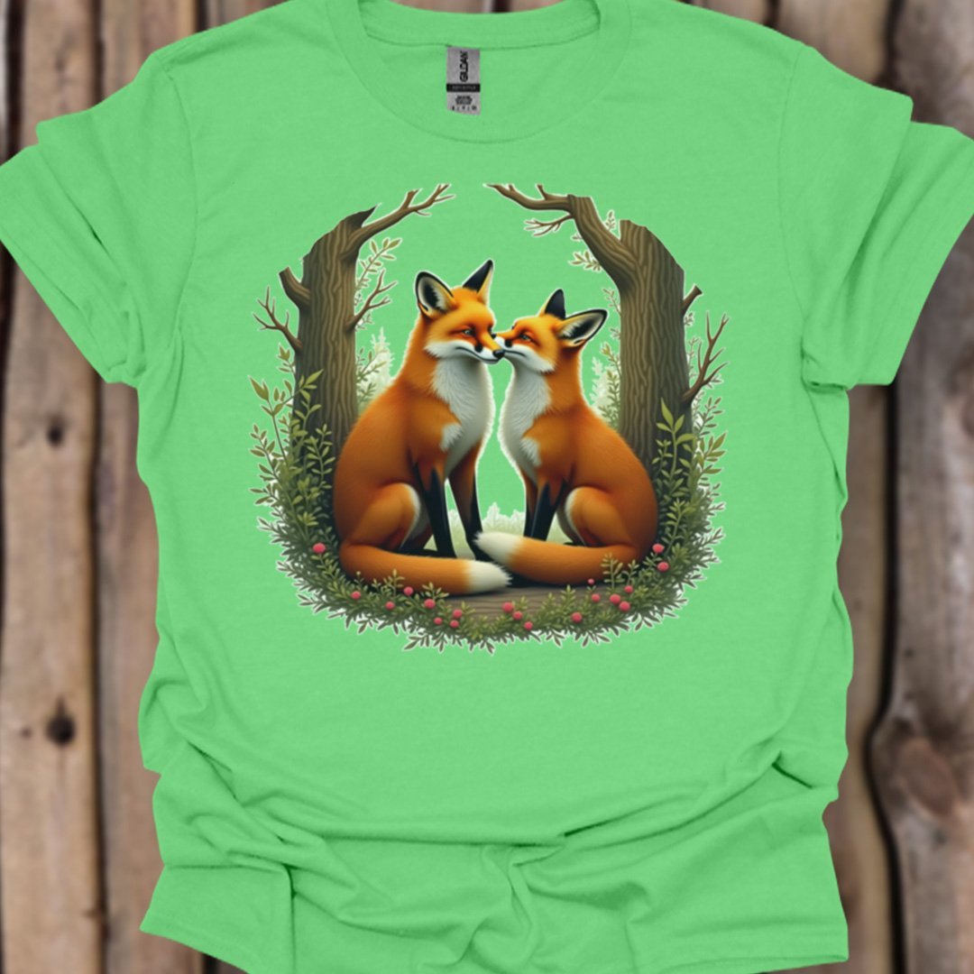 Vossenliefde trendy T-shirt