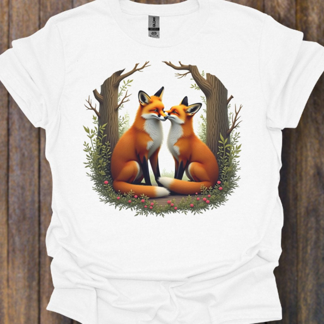 Vossenliefde tijdloos T-shirt