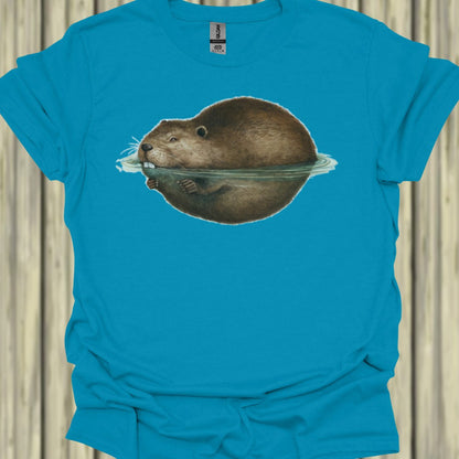 Dobberende Bever T‑Shirt
