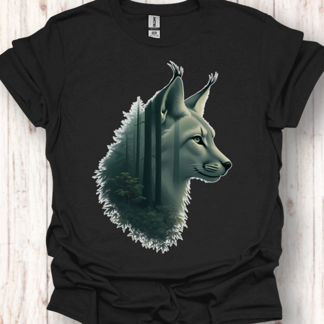 Lynx double exposure tijdloos T-shirt