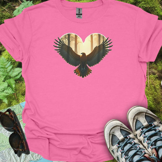 Buse forme de coeur T-shirt tendance 