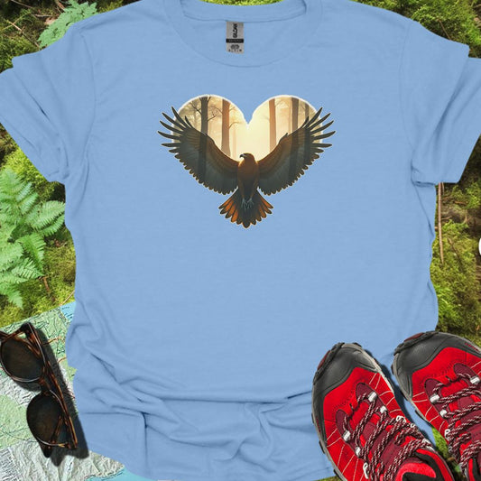 Buse forme de coeur T-shirt tendance 