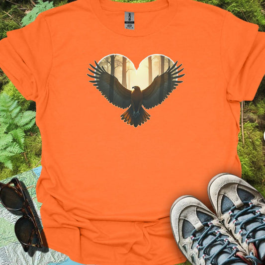 Buse forme de coeur T-shirt tendance 