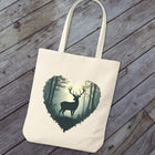 Tote Bag Imposant Hert Hartvorm