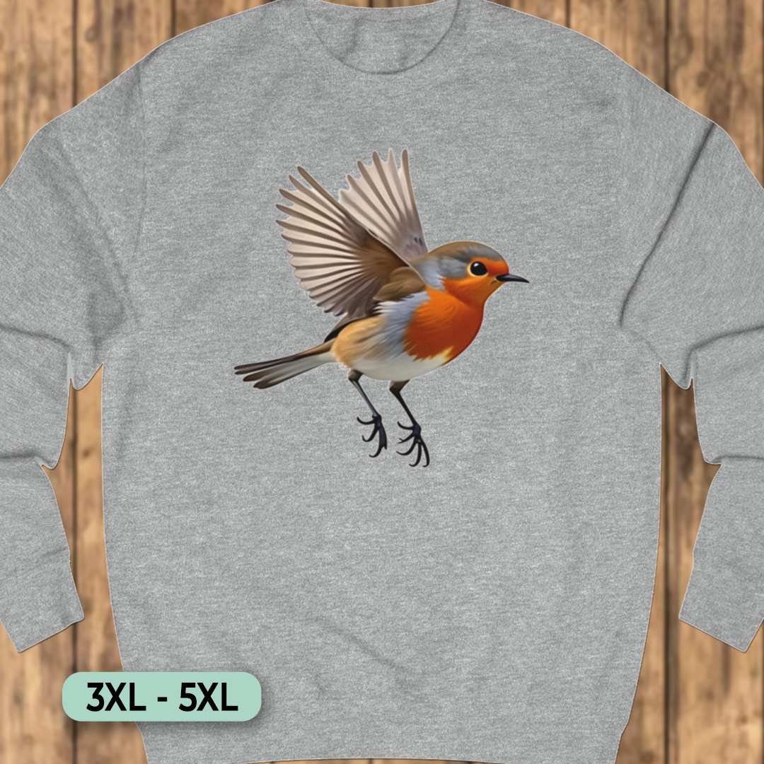Fladderend Roodborstje Sweatshirt+