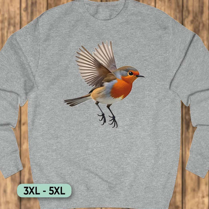 Fladderend Roodborstje Sweatshirt+