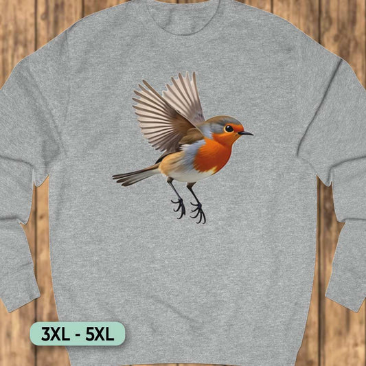 Fladderend Roodborstje Sweatshirt+