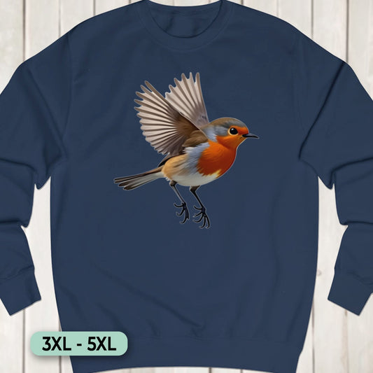 Fladderend Roodborstje Sweatshirt+