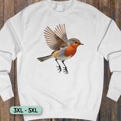 Fladderend Roodborstje Sweatshirt+