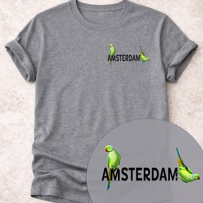 Amsterdam Halsbandparkiet T‑shirt