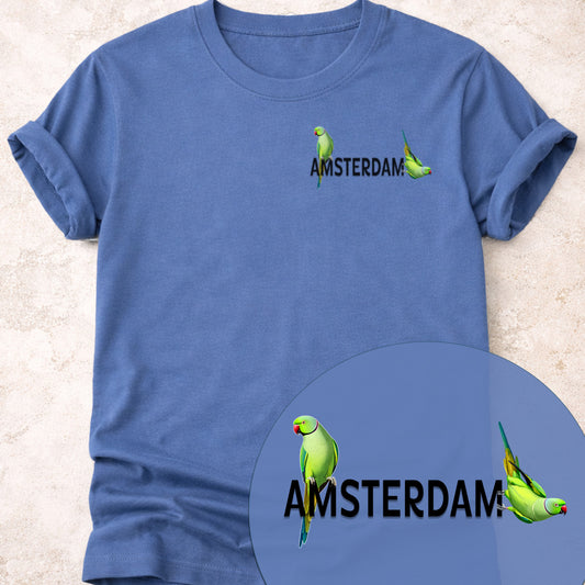 Amsterdam Halsbandparkiet T‑shirt