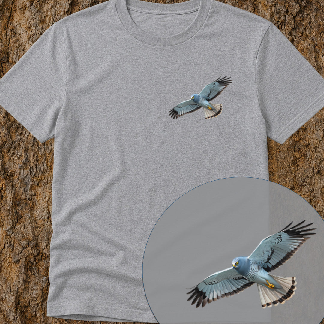 Blauwe Kiekendief Bio T‑shirt