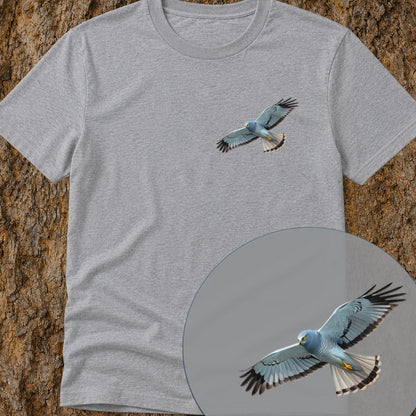 Blauwe Kiekendief Bio T‑shirt
