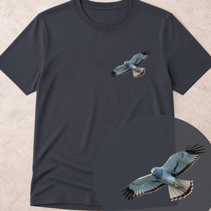 Blauwe Kiekendief Bio T‑shirt