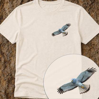 Blauwe Kiekendief Bio T‑shirt