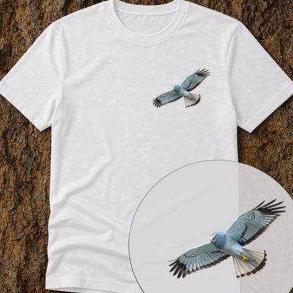 Blauwe Kiekendief Bio T‑shirt