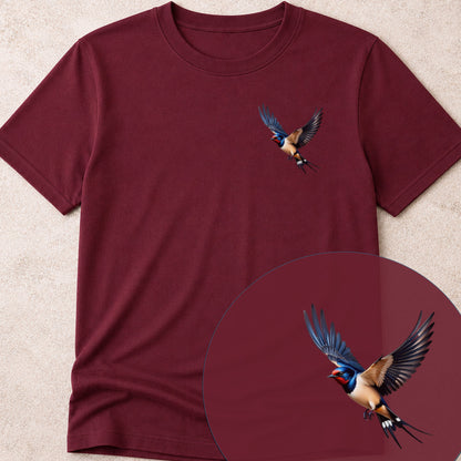 T-shirt Hirondelle rustique