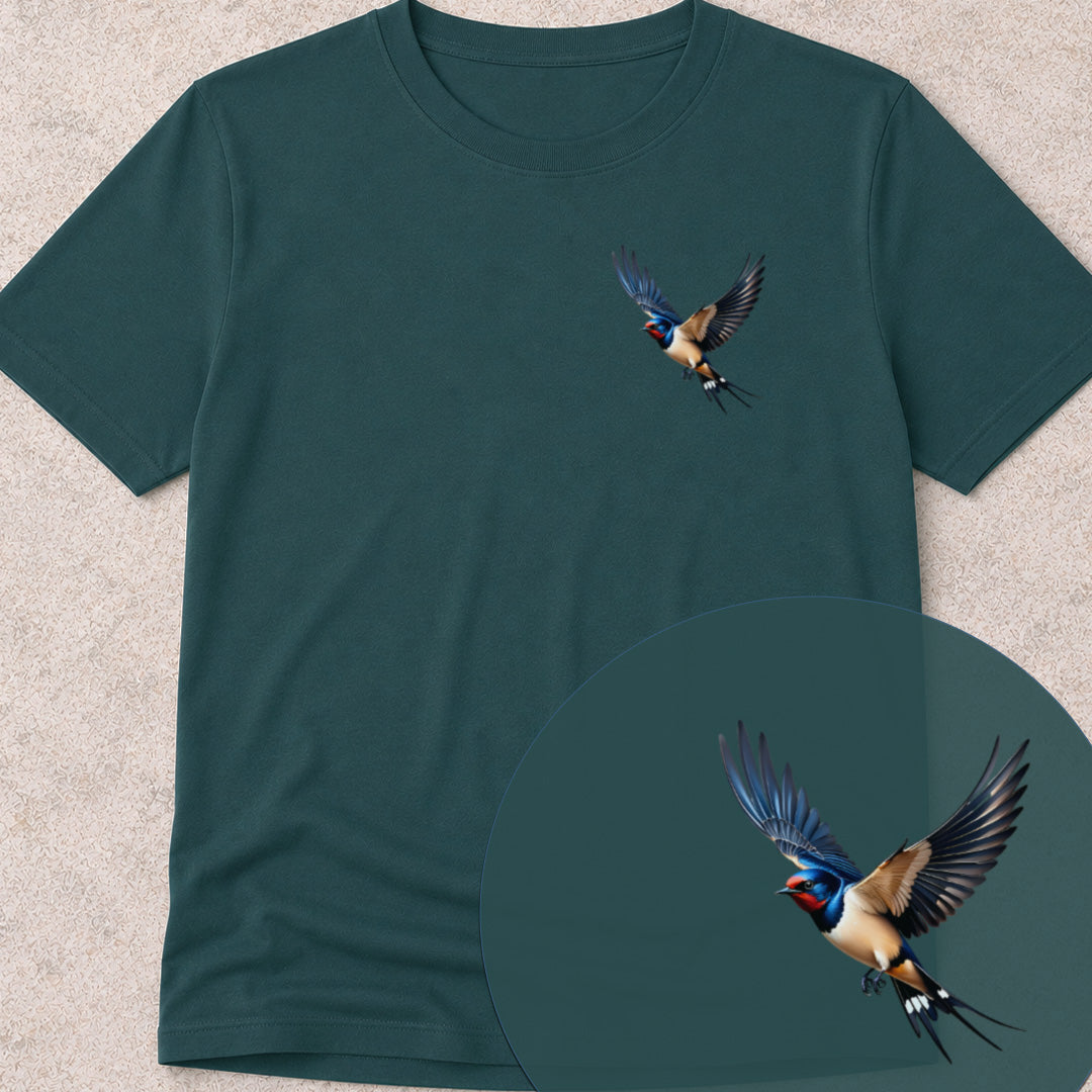 T-shirt Hirondelle rustique