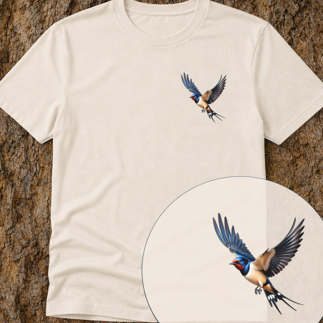 T-shirt Hirondelle rustique
