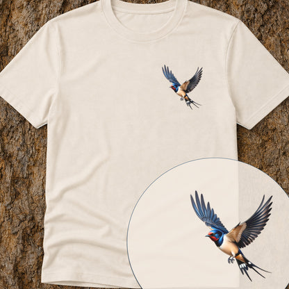 T-shirt Hirondelle rustique