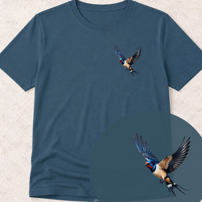 T-shirt Hirondelle rustique