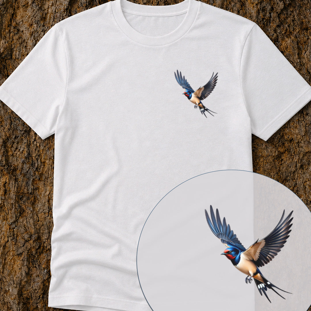 T-shirt Hirondelle rustique