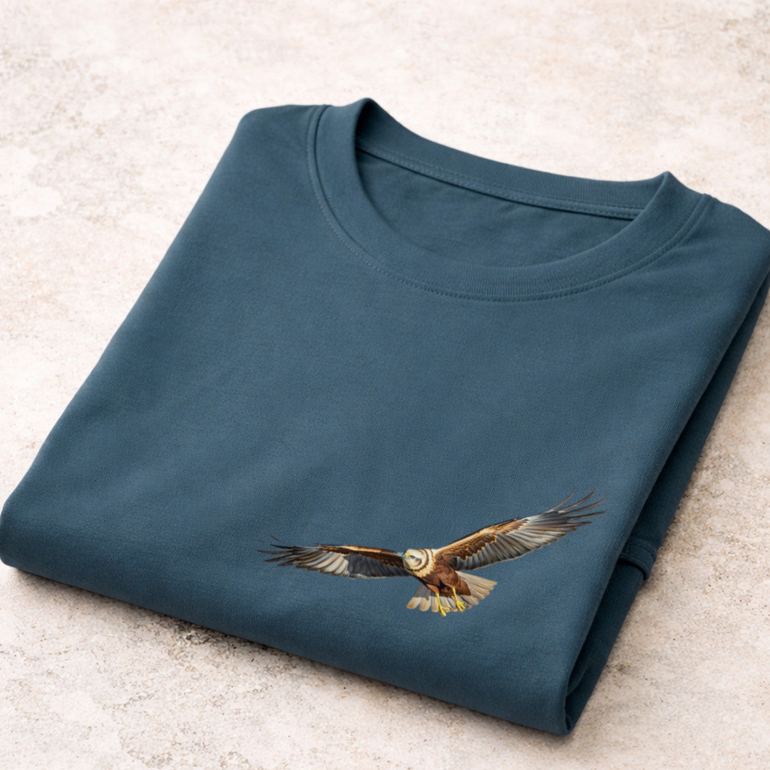 Bruine Kiekendief T‑shirt