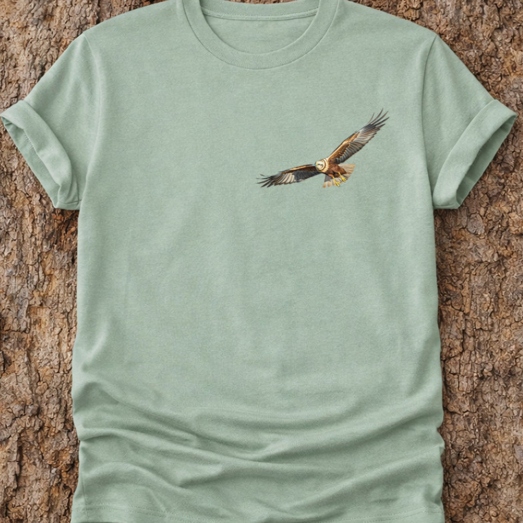 Bruine Kiekendief T‑shirt