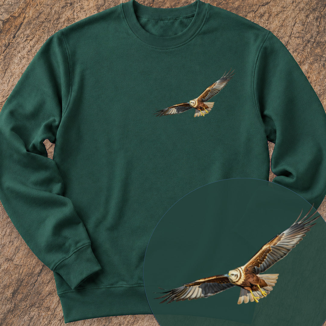 Bruine kiekendief Sweatshirt