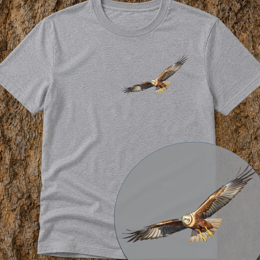 Bruine Kiekendief T‑shirt