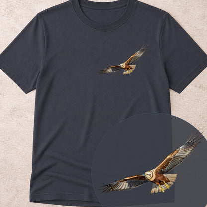 Bruine Kiekendief T‑shirt