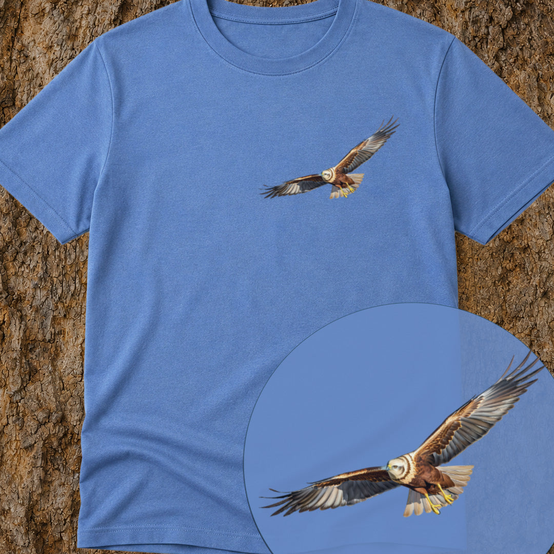 Bruine Kiekendief T‑shirt