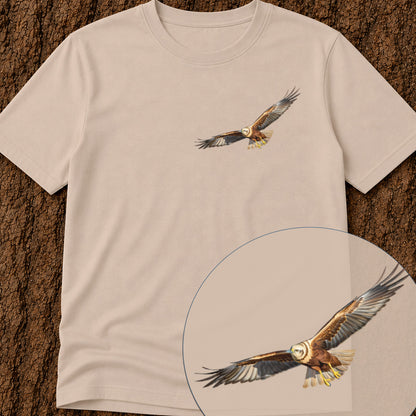 Bruine Kiekendief T‑shirt