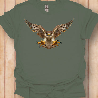 Buizerd in de Aanval T-Shirt