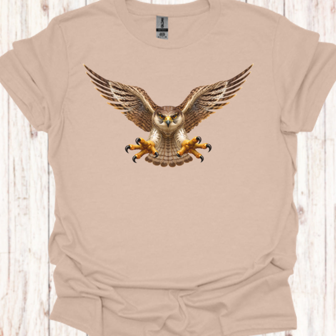Buizerd in de Aanval T-Shirt