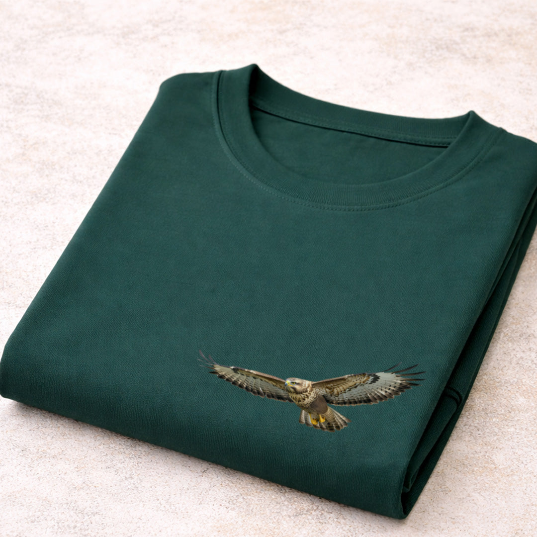 Buizerd zwevend T‑shirt