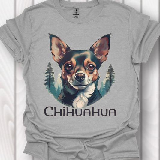 Chihuahua met rasnaam T‑shirt