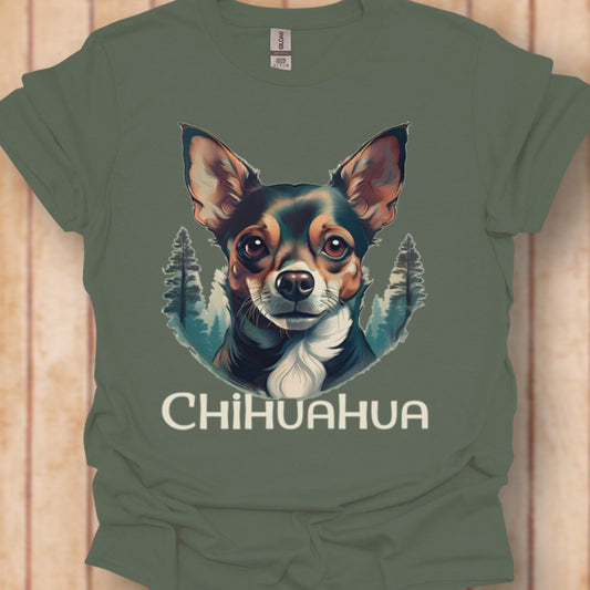 Chihuahua met rasnaam T‑shirt
