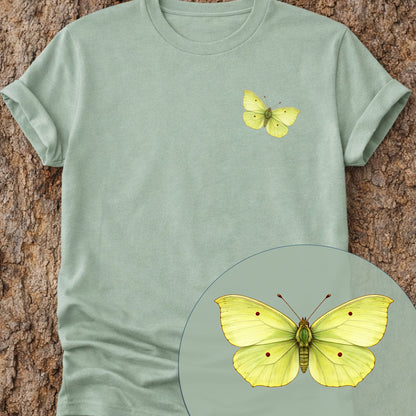 Citroenvlinder premium T-shirt