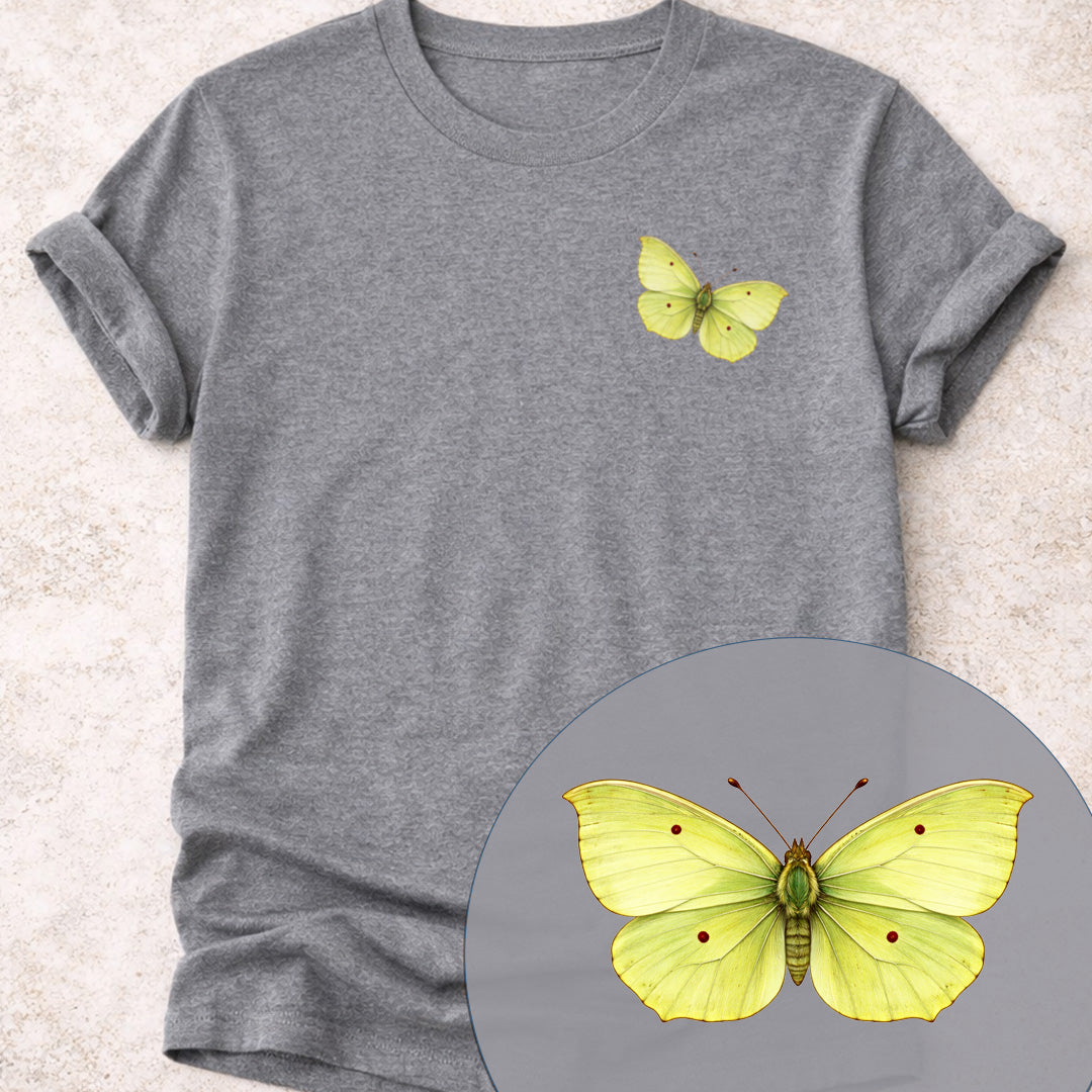 Citroenvlinder premium T-shirt