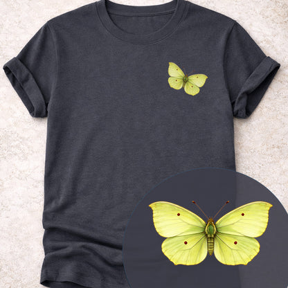 Citroenvlinder premium T-shirt