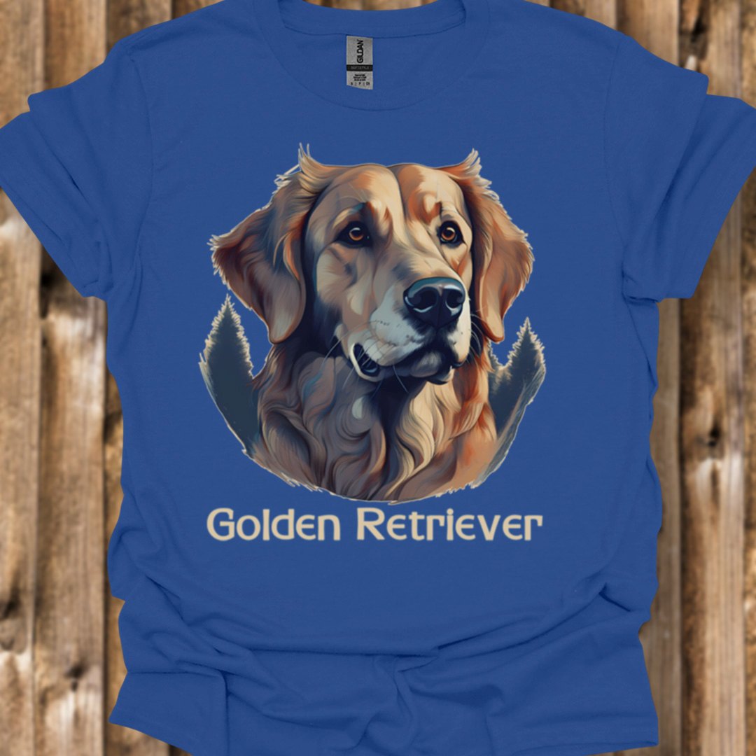 Golden Retriever rasnaam T‑shirt