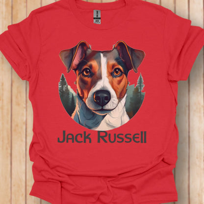 Jack Russell met rasnaam T‑shirt