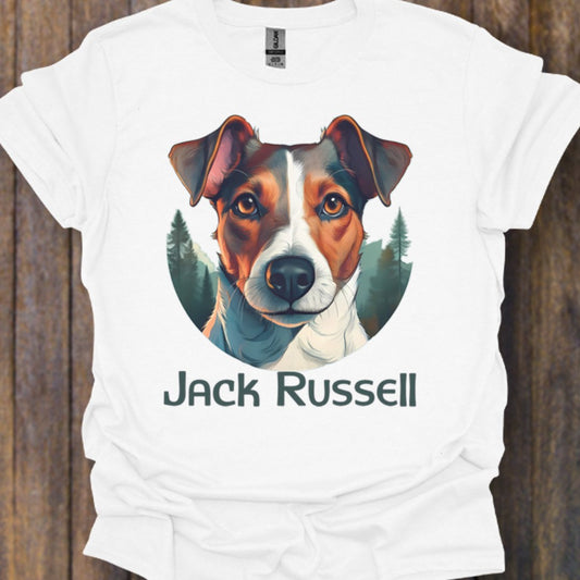 Jack Russell eigen tekst T-Shirt