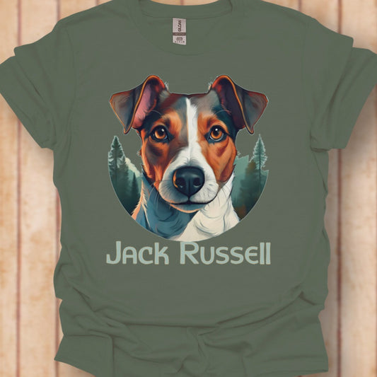 Jack Russell eigen tekst T-Shirt