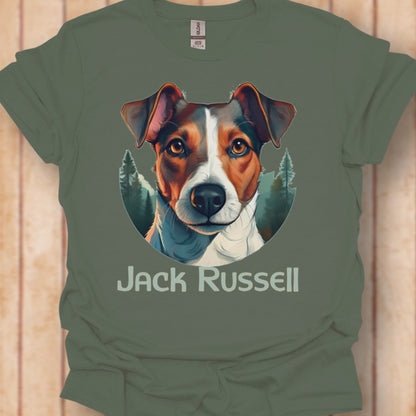 Jack Russell met rasnaam T‑shirt