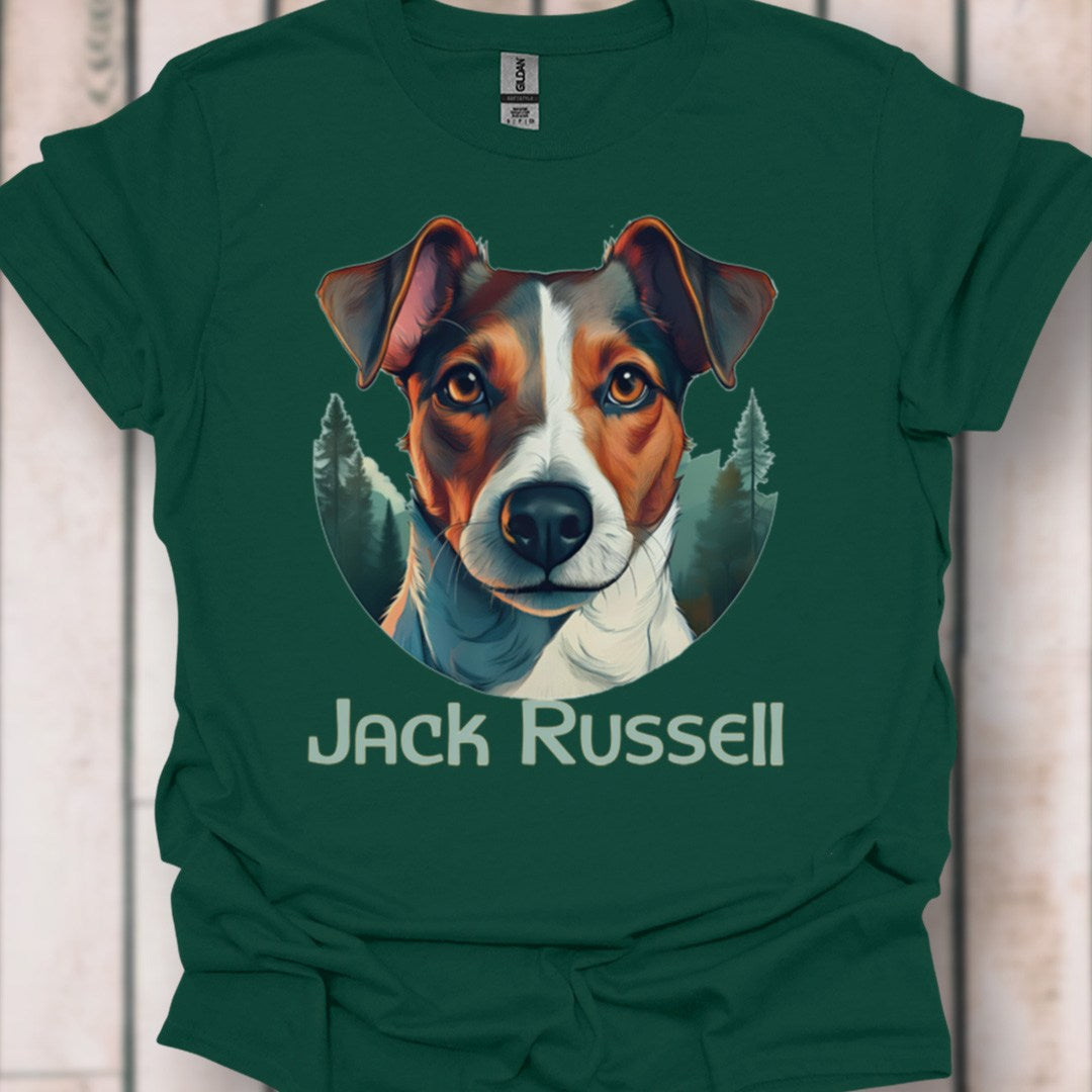 Jack Russell met rasnaam T‑shirt