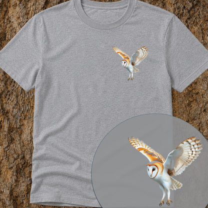 Kerkuil jagend Bio T‑Shirt