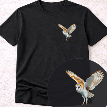 Kerkuil jagend Bio T‑Shirt